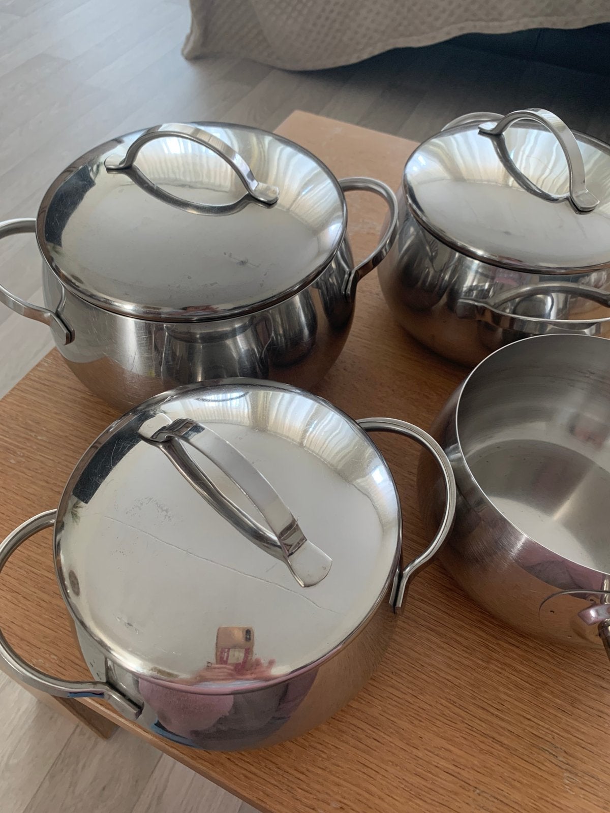 Pannenset, Ophalen, Rvs, Pannenset