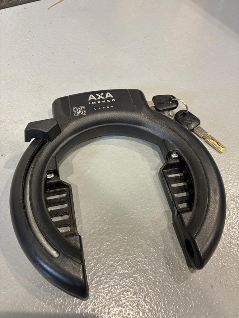 AXA Immenso Ringslot ART2 met 2 sleutels, Ophalen of Verzenden, Nieuw, Ringslot