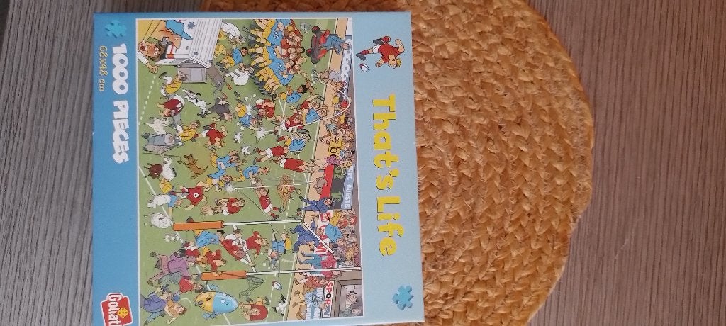That's Life puzzels, Hobby en Vrije tijd, Denksport en Puzzels, Ophalen of Verzenden, 500 t/m 1500 stukjes, Zo goed als nieuw