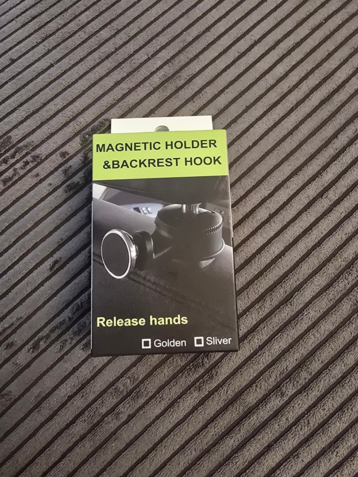 Magnetische houder & rugleuning haak voor auto, Auto diversen, Auto-accessoires, Ophalen, Nieuw