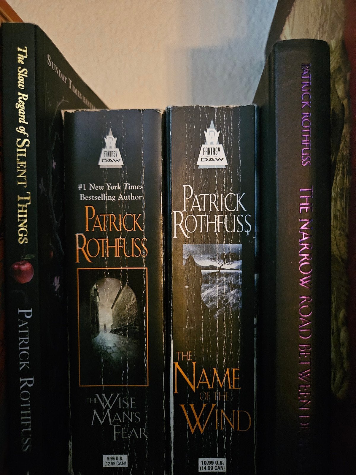 Patrick Rothfuss. Name of the wind series Engels, Boeken, Ophalen of Verzenden