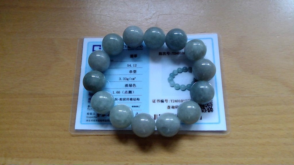 Armband Jadeite, Overige materialen, Nieuw, Ophalen of Verzenden, Met bedels of kralen