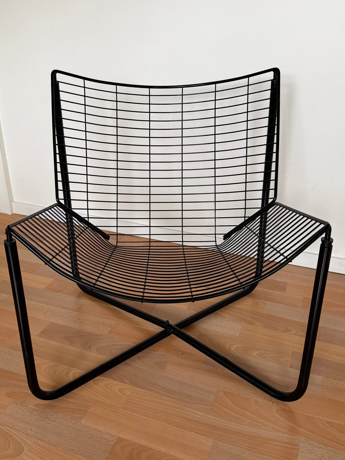 Originele IKEA JÄRPEN fauteuil, Ophalen, Gebruikt, Zwart, Metaal
