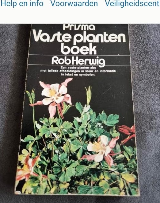 Prisma Vaste Plantenboek - Rob Herwig, Ophalen, Zo goed als nieuw, Rob Herwig, Tuinieren en Tuinplanten