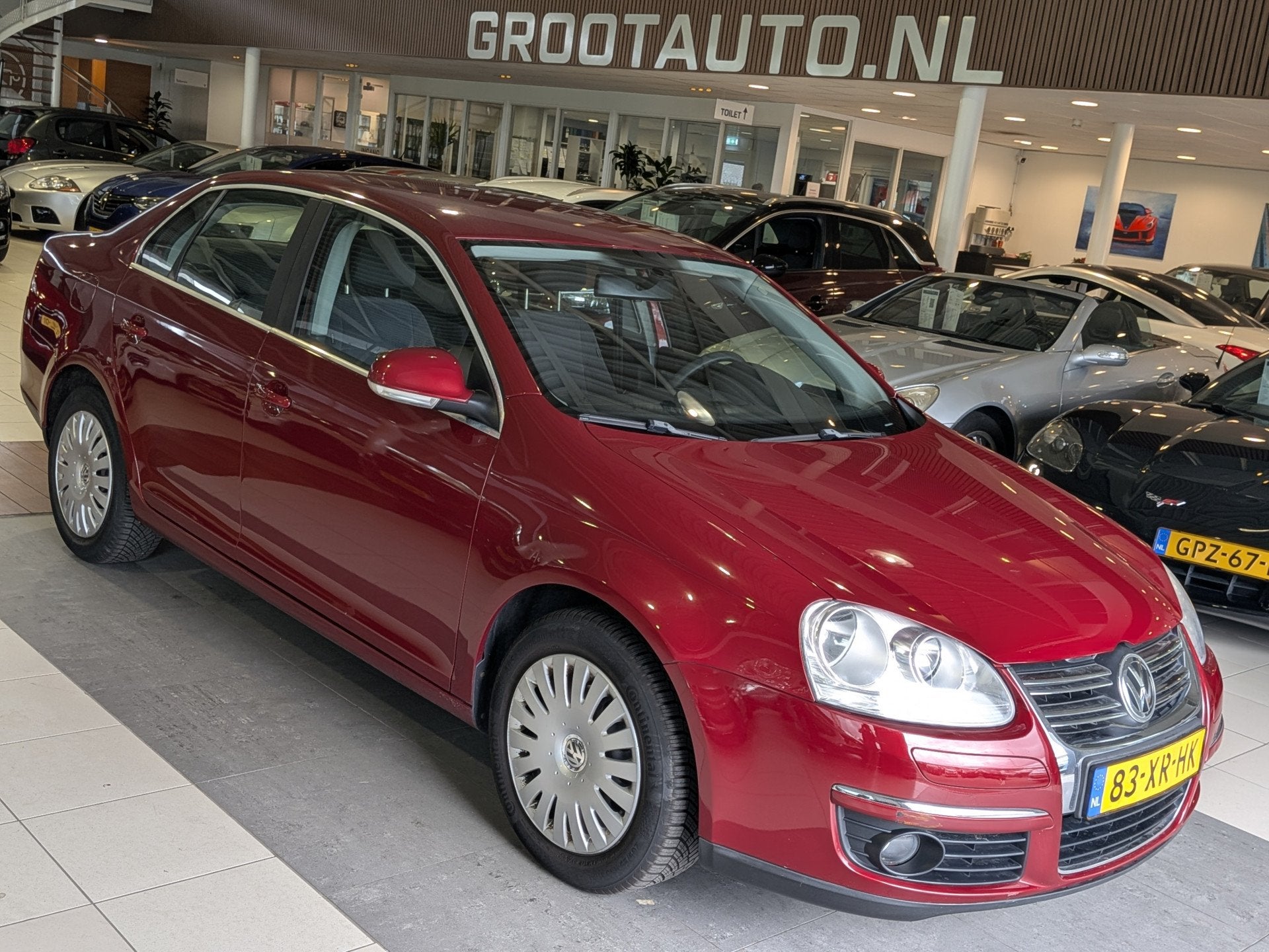 Volkswagen Jetta 1.4 TSI Comfortline Automaat Airco, Cruise, Gebruikt, 4 cilinders, Bedrijf, Grijs