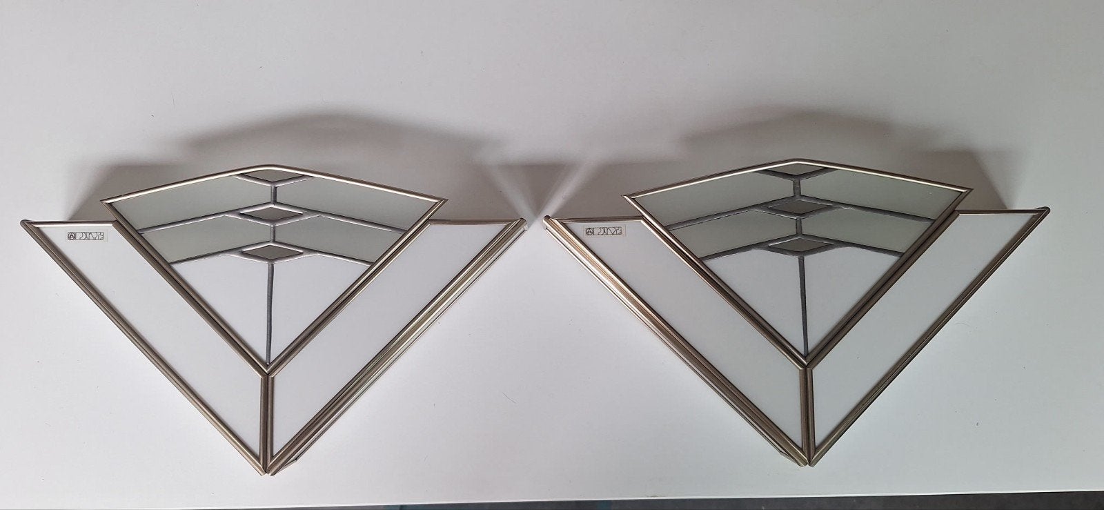 Zeldzame vintage wandlampen Poliarte in perfecte staat, E14 (klein), Meerkleurig, Ophalen of Verzenden, Zo goed als nieuw