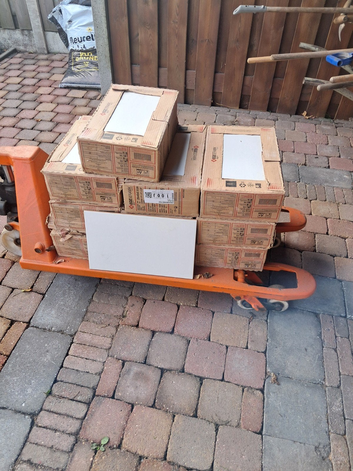 wandtegels, Doe-het-zelf en Verbouw, Tegels, Ophalen, Nieuw, Minder dan 5 m², 20 tot 40 cm