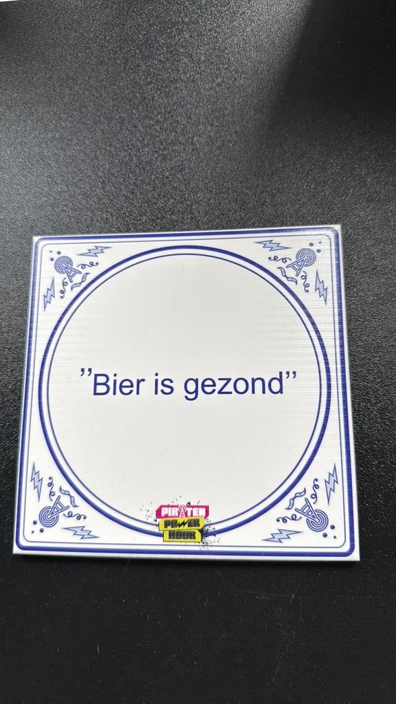 Tegeltje bier is gezond, Huis en Inrichting, Ophalen of Verzenden, Nieuw