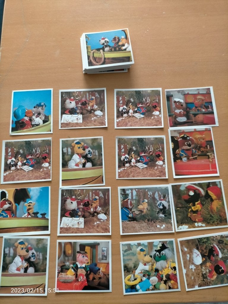 Plaatjes van de Berenboot 73 stuks8, Hobby en Vrije tijd, Stickers en Plaatjes, Ophalen of Verzenden, Nieuw, Meerdere plaatjes