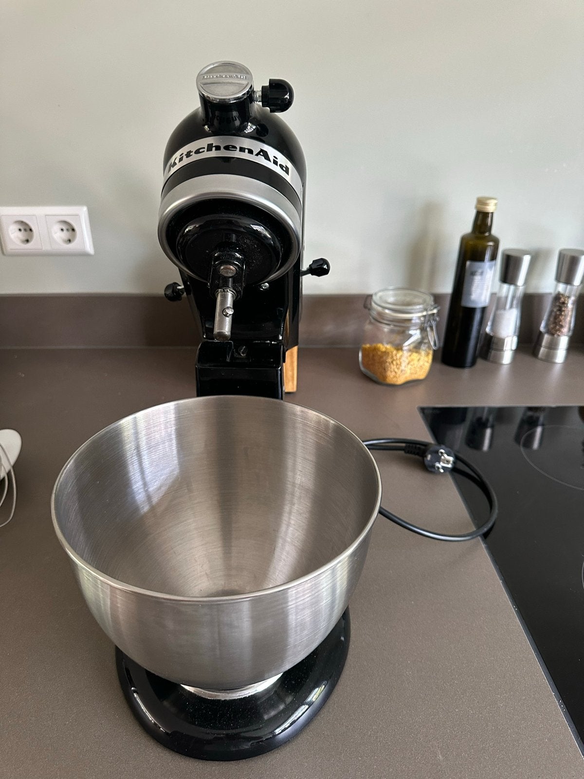 Kitchenaid Classic Zwart - Zo goed als nieuw, Witgoed en Apparatuur, Keukenmixers, 4 liter of meer, Ophalen of Verzenden, Zo goed als nieuw