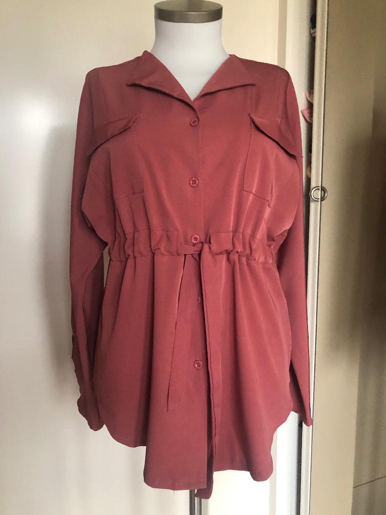 tuniekblouse Guts & Gysto L mauve NIEUW, Overige kleuren, Guts & Gusto, Maat 42/44 (L), Nieuw