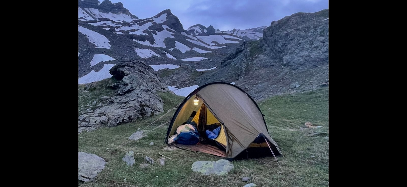 Hilleberg Enan met footprint, Ophalen of Verzenden, Zo goed als nieuw, Tot en met 2