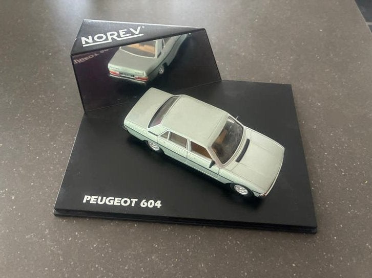 Peugeot 604 sti. Norev, Ophalen of Verzenden, Gebruikt, Auto, Norev