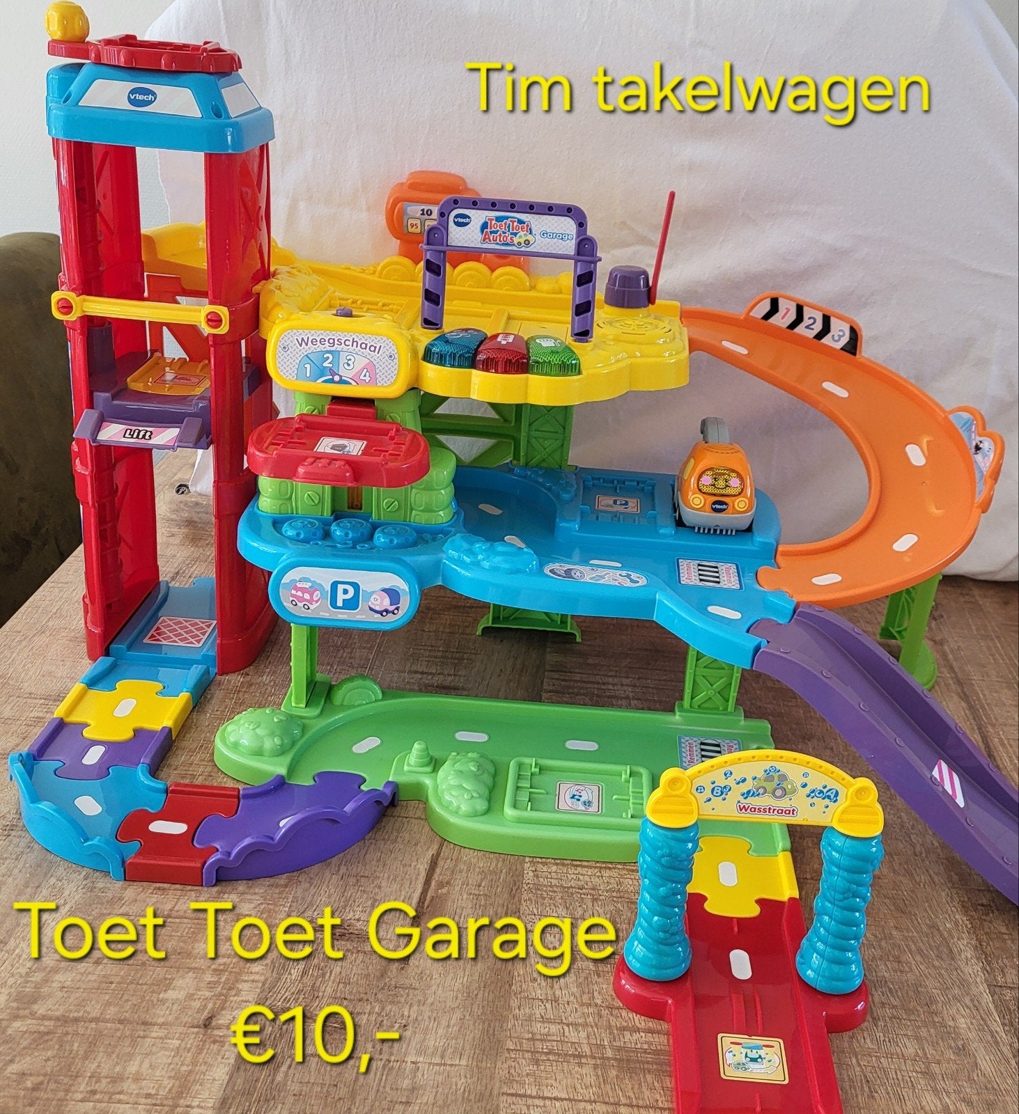Toet Toet en Zoef Zoef, Ophalen, Gebruikt, 2 tot 4 jaar