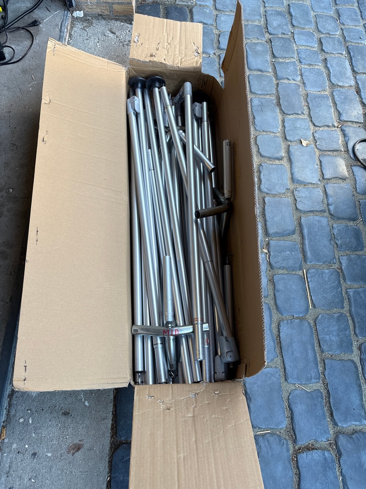 Aluminium voortentframe Walker 240 diep, omloop 960, 5 dakli, Caravans en Kamperen, Caravan accessoires, Ophalen, Gebruikt