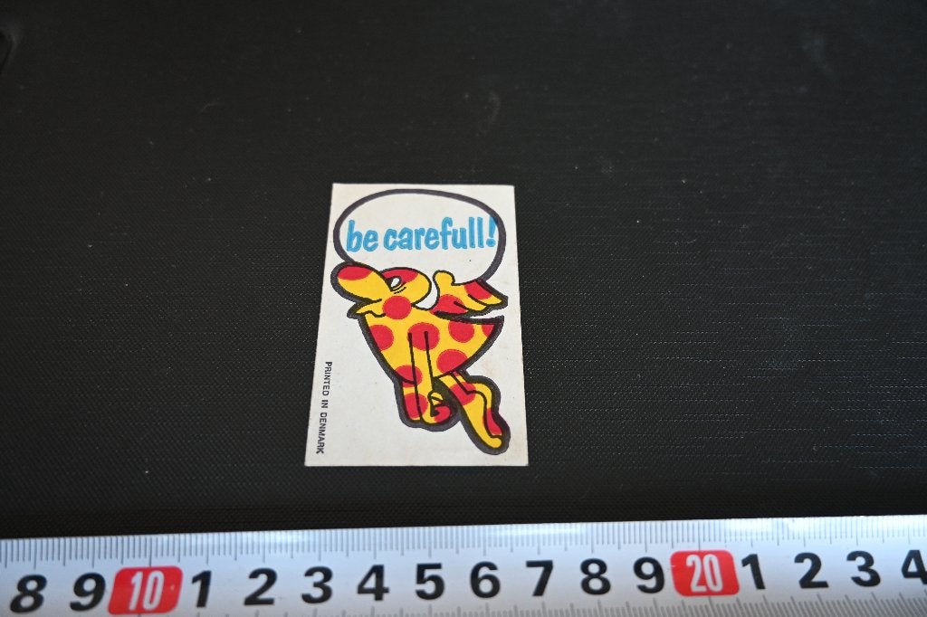 sticker chewing gum dandy gum kinky dan - be carefull, Ophalen of Verzenden, Zo goed als nieuw