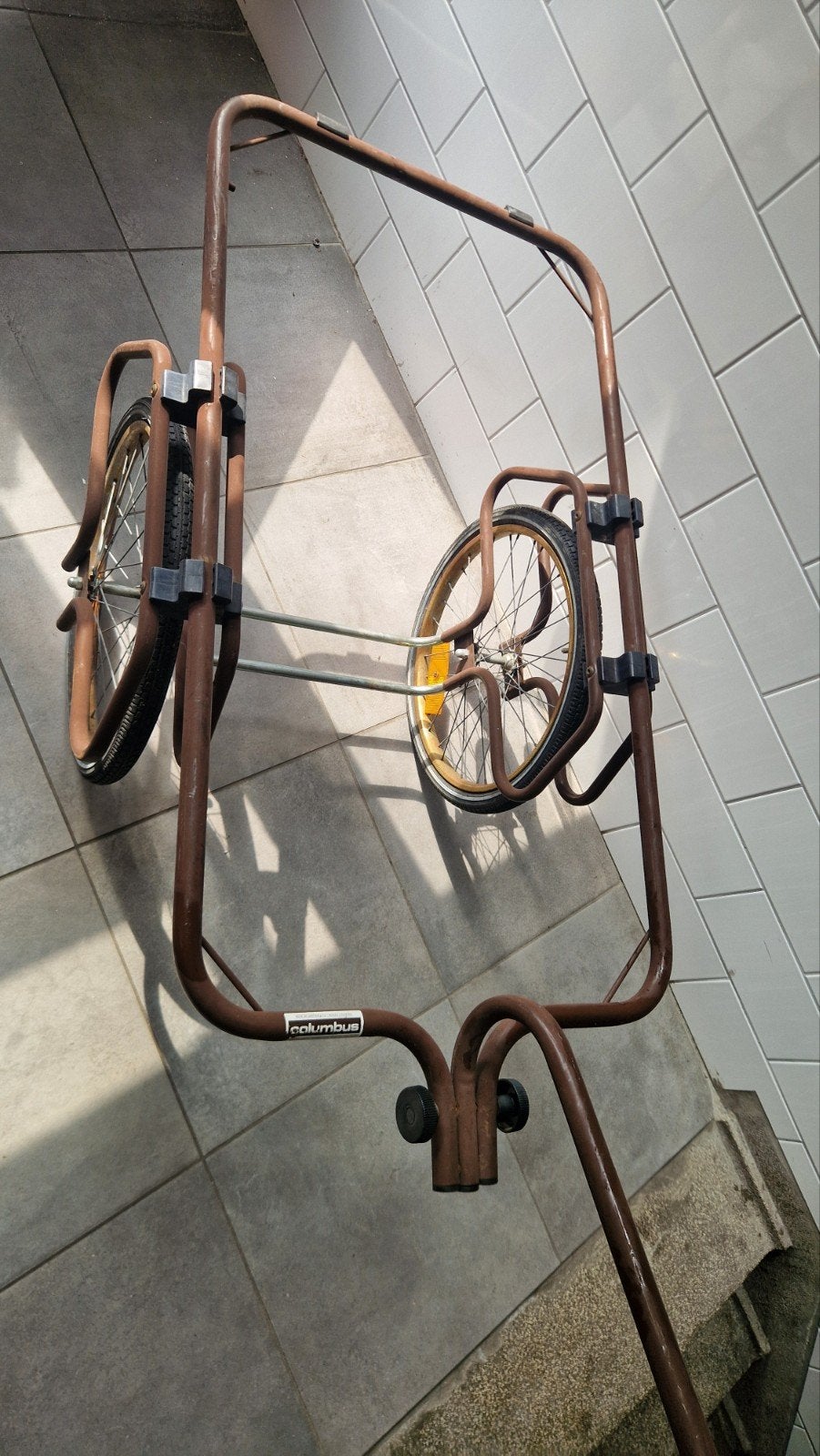 Columbus Aanhangfiets - Stevige en betrouwbare fietskar, Gebruikt, Ophalen of Verzenden, Aanhangfiets, 40 tot 60 kg