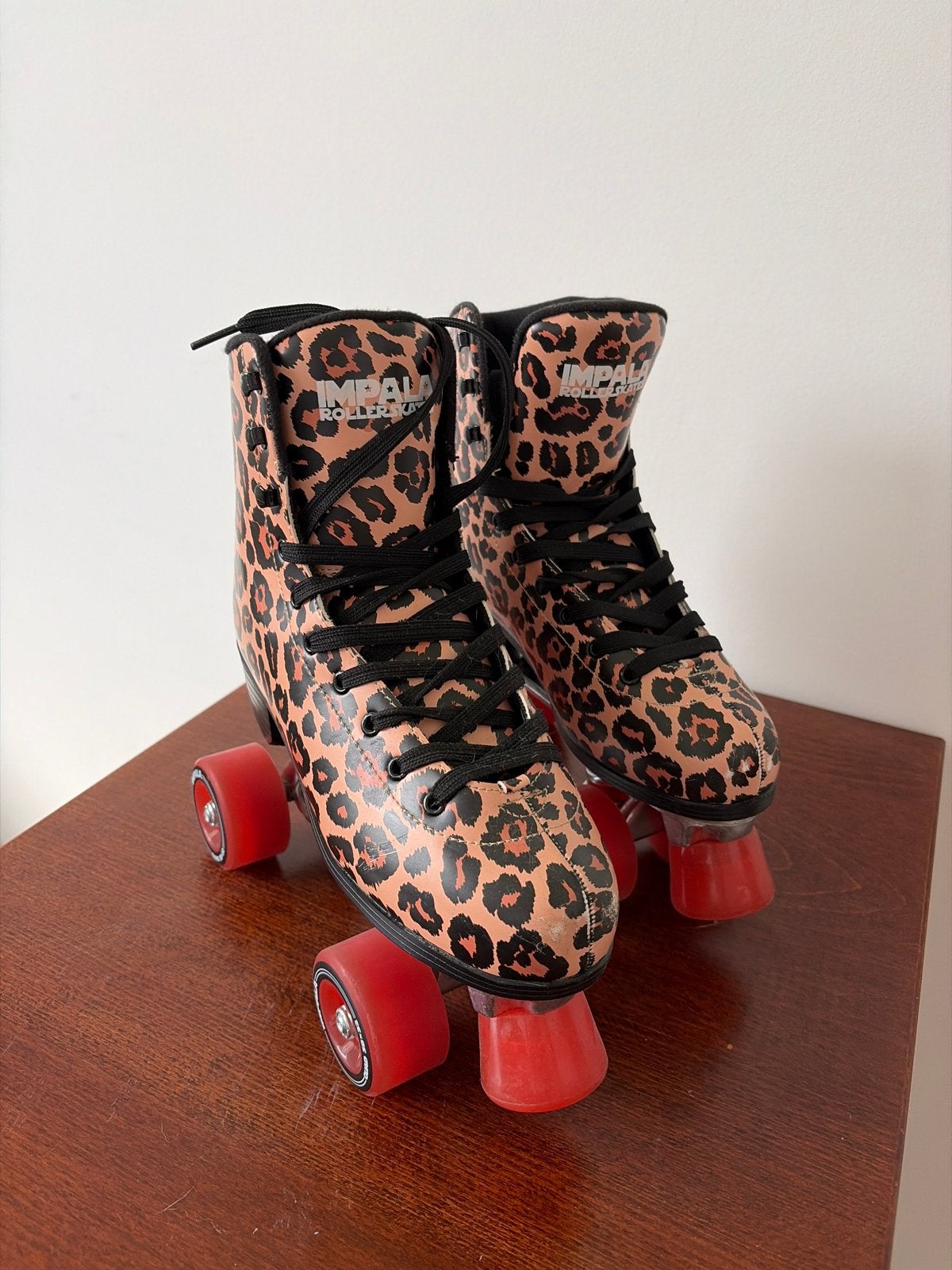 Impala Roller Skates Luipaardprint Maat 38, Ophalen, Gebruikt, Dames