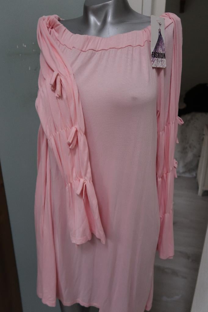 nieuw wijd lang tuniek roze past tm mt 54, Made in Italy, Blouse of Tuniek, Nieuw, Ophalen of Verzenden