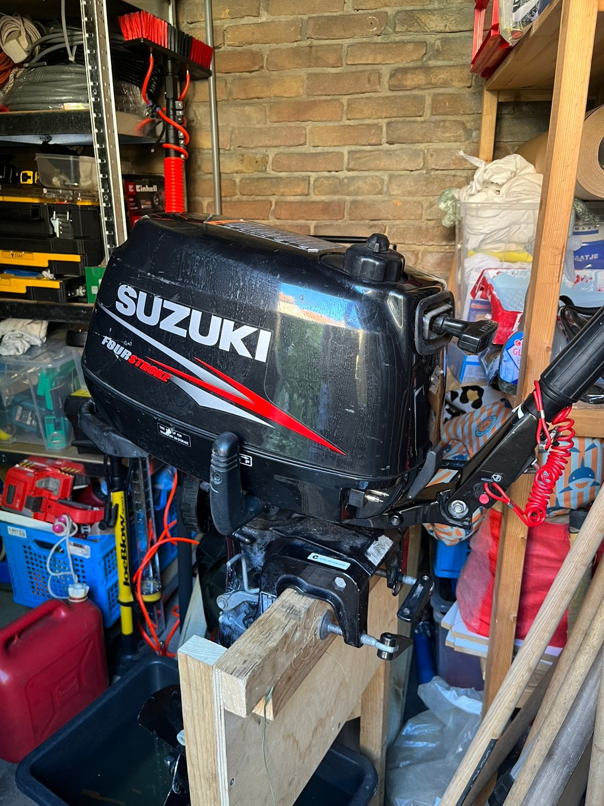 Suzuki DF5 5pk 4-takt kortstaart, Ophalen, Gebruikt, Minder dan 5 pk, Viertaktmotor