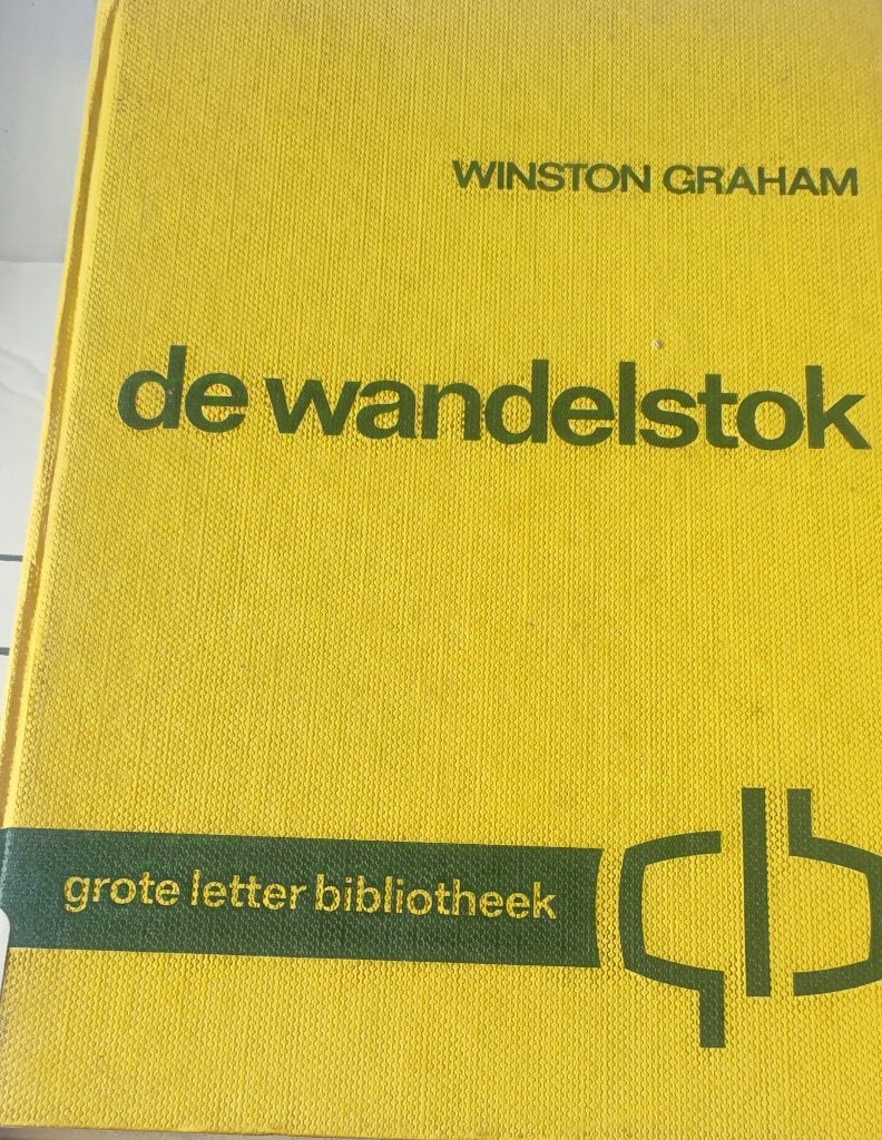 Groot letterboek - De wandelstok, Boeken, Ophalen of Verzenden, Zo goed als nieuw, Nederland, Winston Graham