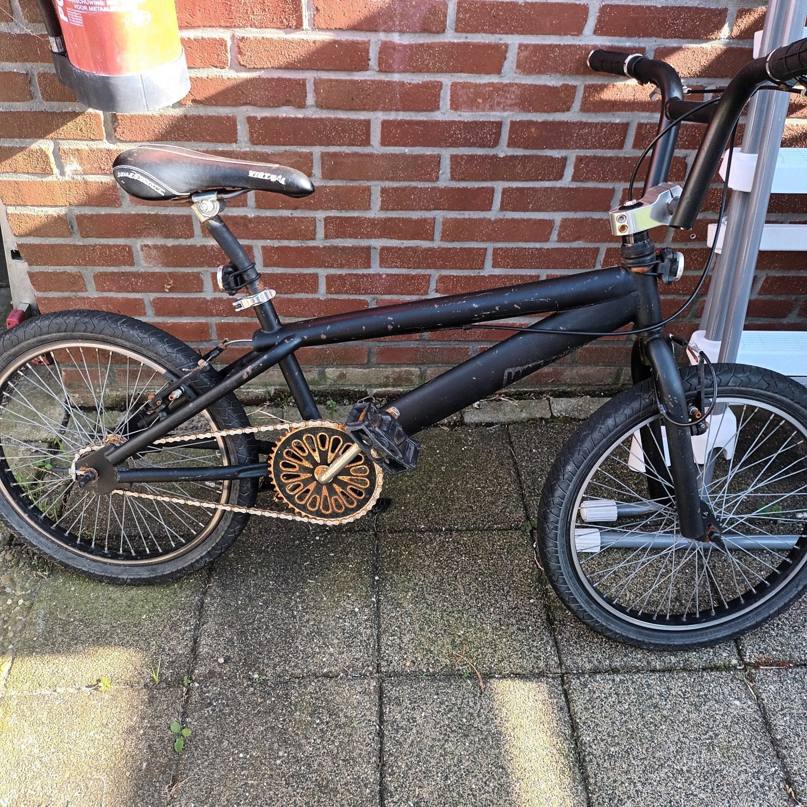 Bmx fiets, Ophalen