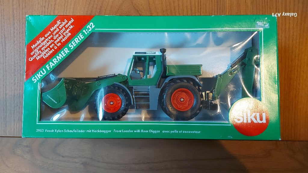 Siku Fendt Xylon lader en bagger, Ophalen of Verzenden, Zo goed als nieuw, Tractor of Landbouw, SIKU