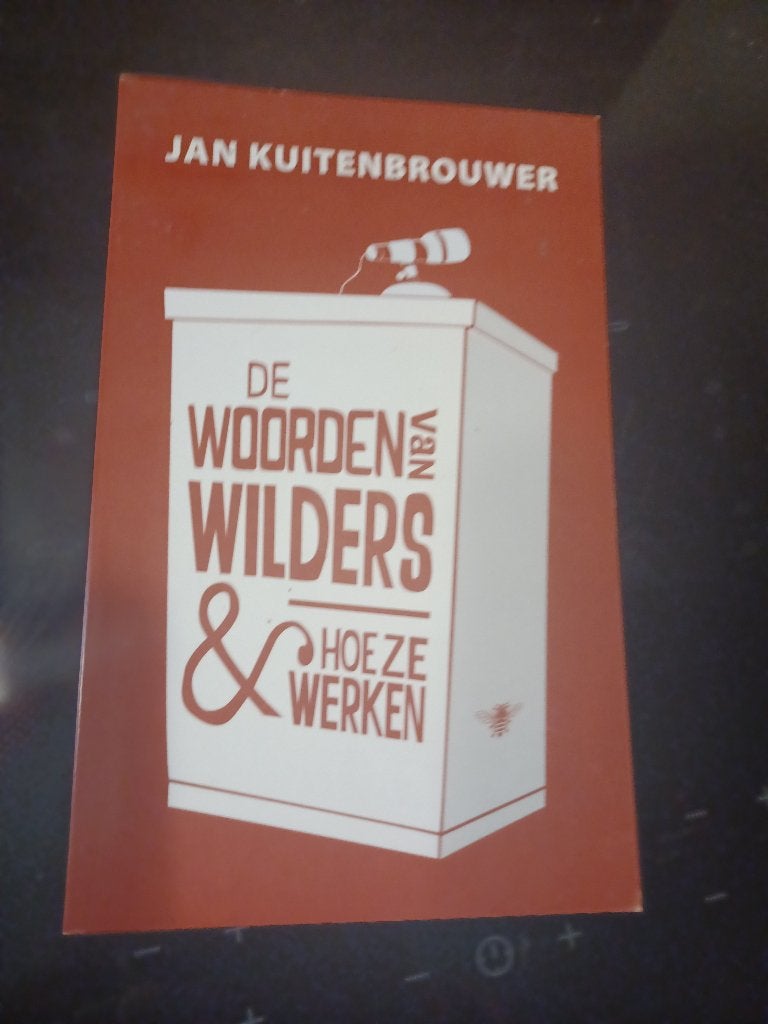 Jan Kuitenbrouwer De woorden van Wilders en hoe ze werken, Ophalen of Verzenden, Zo goed als nieuw, Jan Kuitenbrouwer, Anekdotes en Observaties