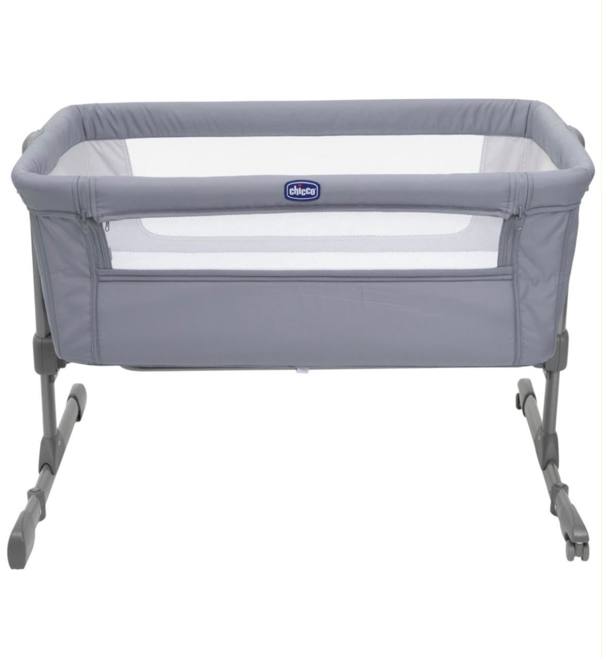 Chicco Next2Me Wiege/Co-sleeper - Grijs, Kinderen en Baby's, Ophalen of Verzenden, Zo goed als nieuw, Wieg