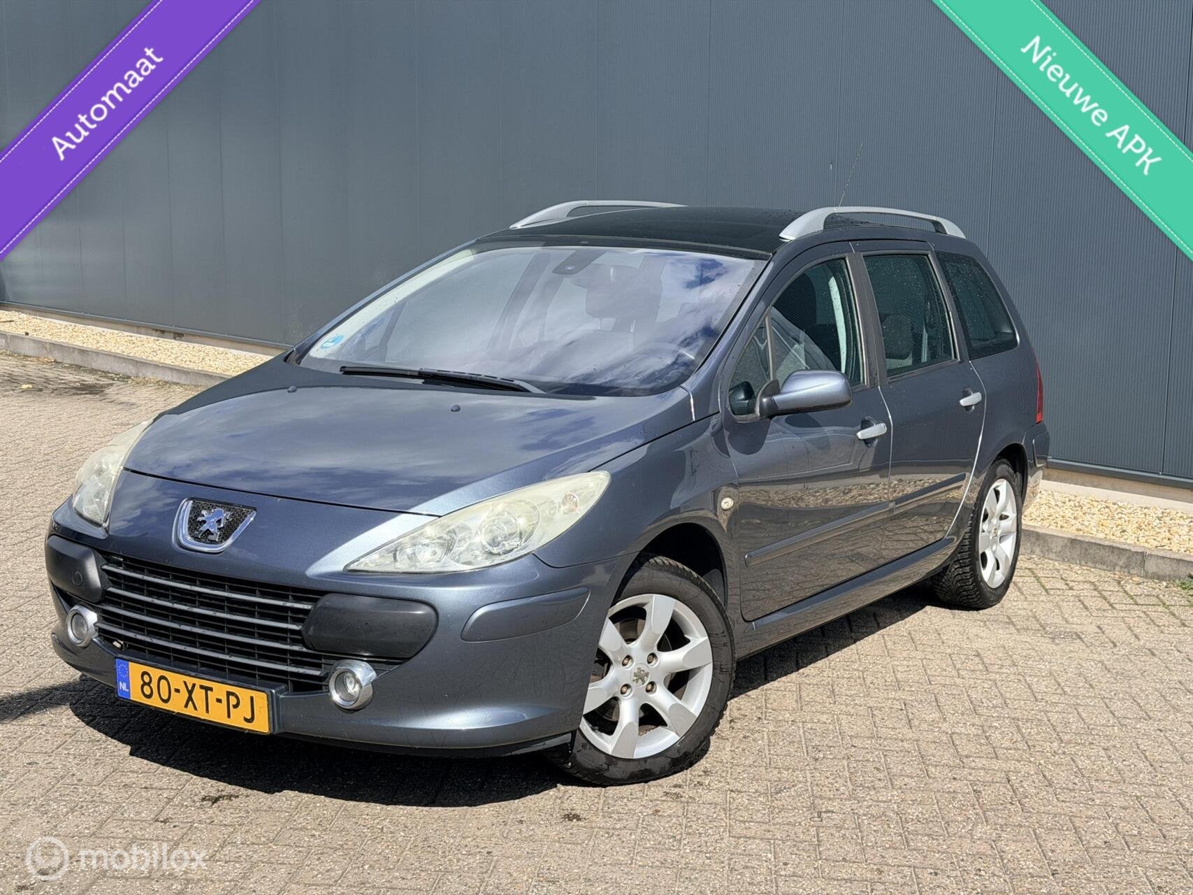 Peugeot 307 SW 2.0-16V Premium NAP/TREKHAAK/CLIMA/CRUISE, Auto's, 745 kg, Gebruikt, 4 cilinders, 7 stoelen