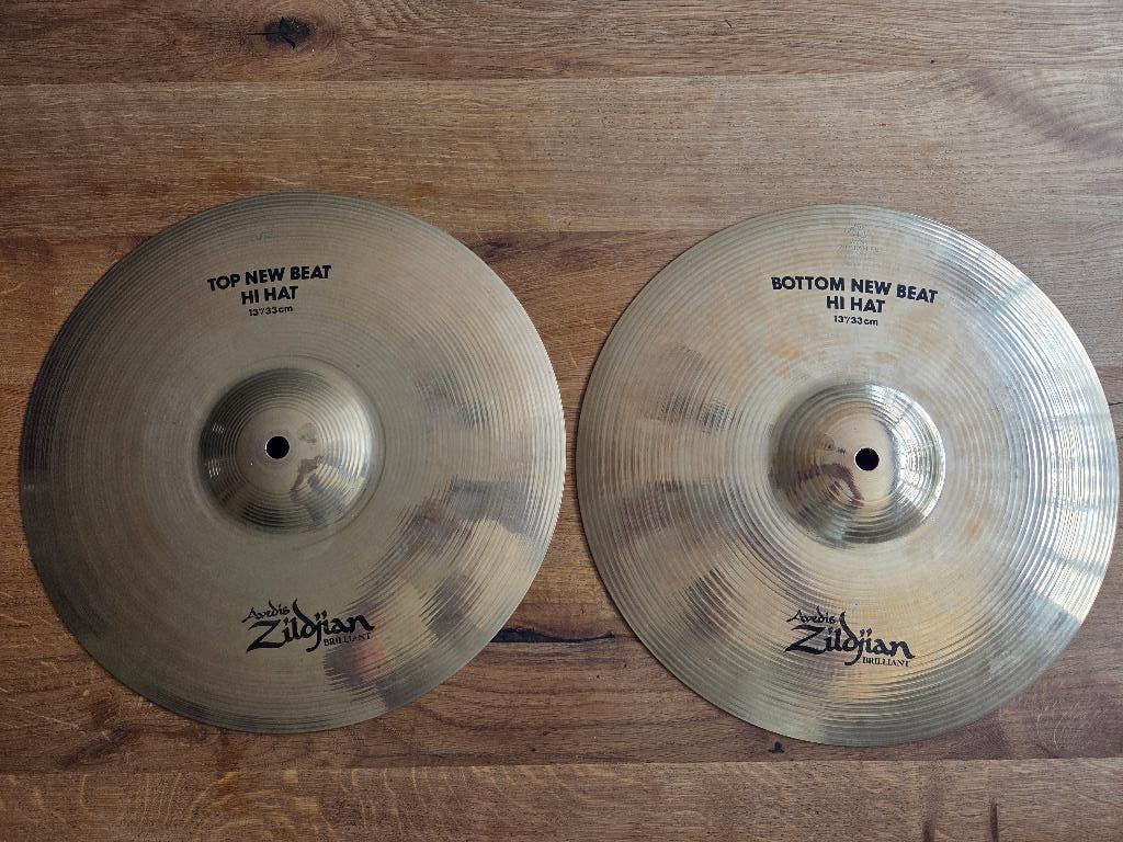 Zildjian New Beat hihat 13", Ophalen of Verzenden, Gebruikt, Overige merken