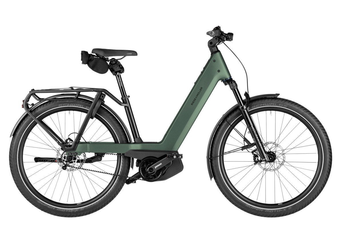 RIESE UND MÜLLER Nevo5 pinion Lage instap Moss L 50cm L, -, -, Nieuw, 47 tot 51 cm