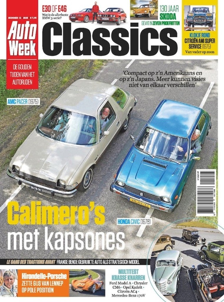 Autoweek Cl 12 2025 : Citroen Ami - AMC Pacer - Honda Civic, Ophalen of Verzenden, Gelezen, Algemeen