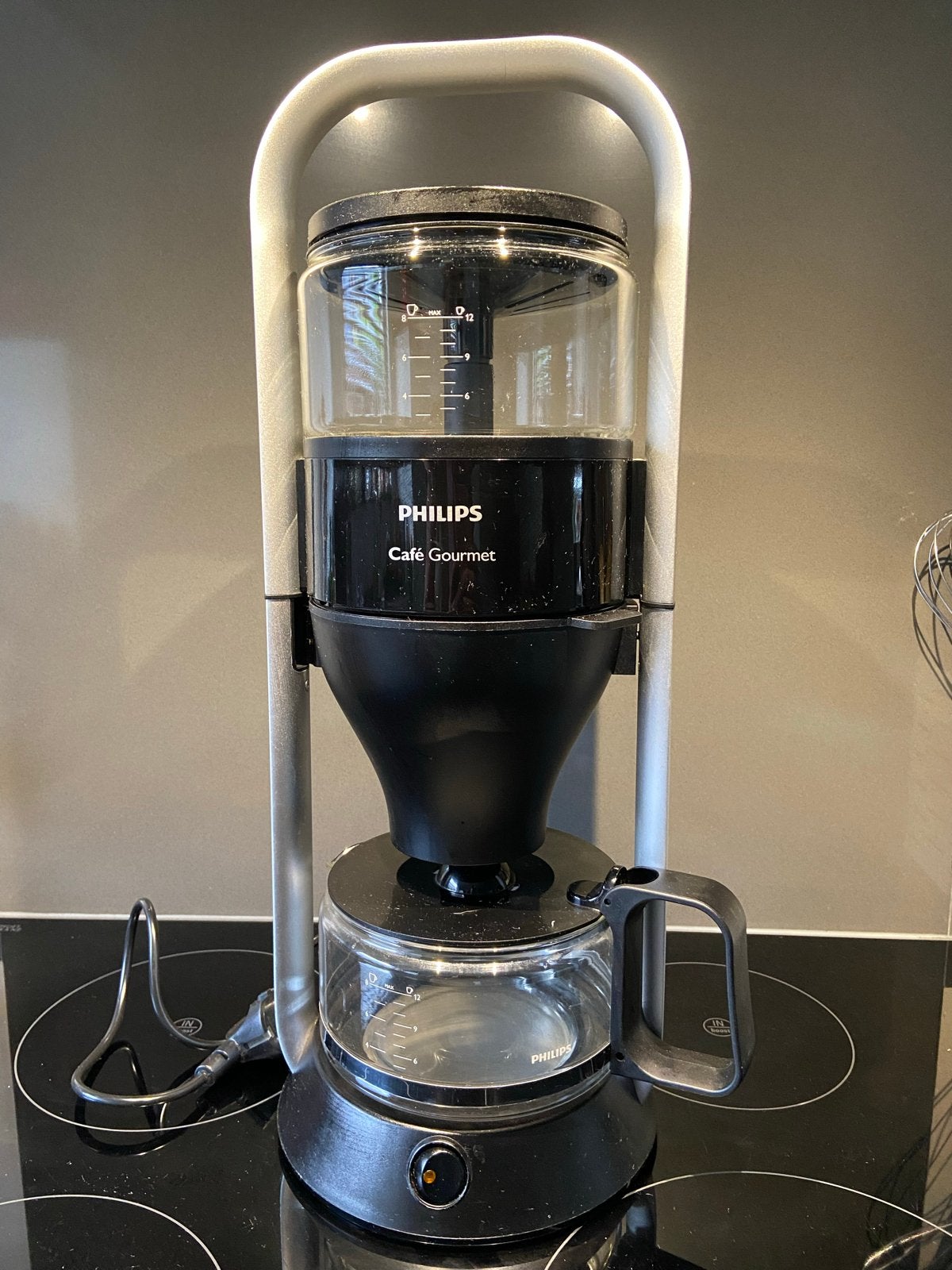 Philips Café Gourmet Koffiezetapparaat, Witgoed en Apparatuur, Koffiezetapparaten, 10 kopjes of meer, Koffiemachine, Gemalen koffie