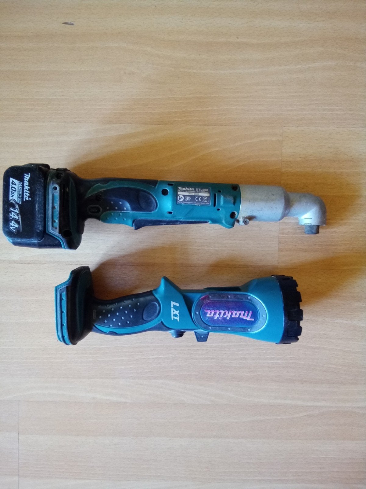 Makita DTL060, Ophalen