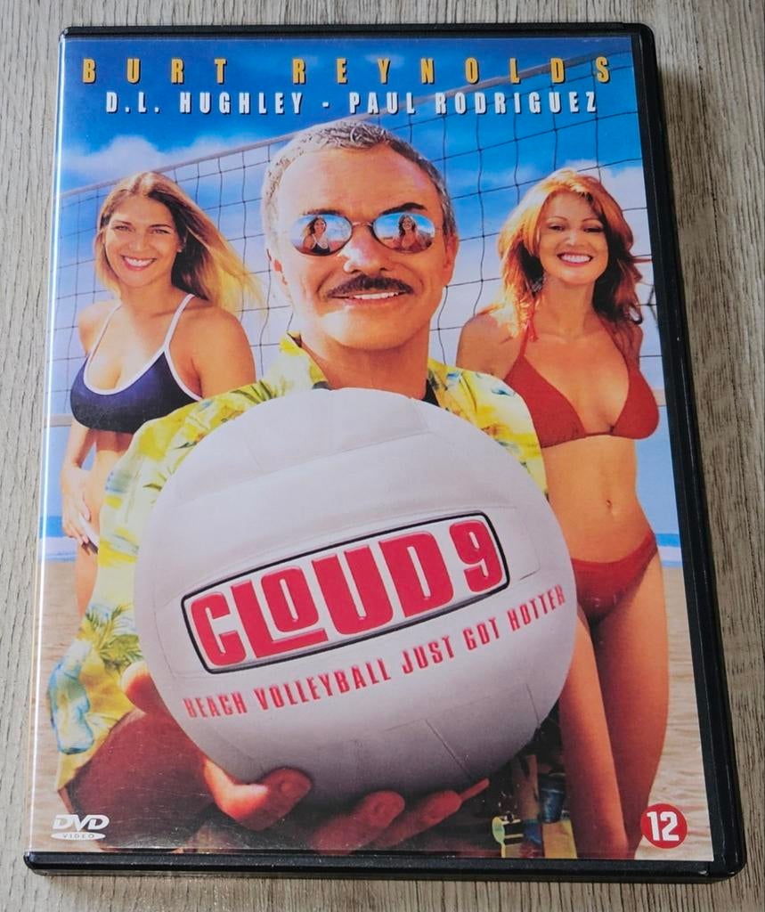 Cloud 9 DVD - Burt Reynolds Beach Volleybal Komedie, Vanaf 12 jaar, Ophalen of Verzenden, Gebruikt, Actiekomedie