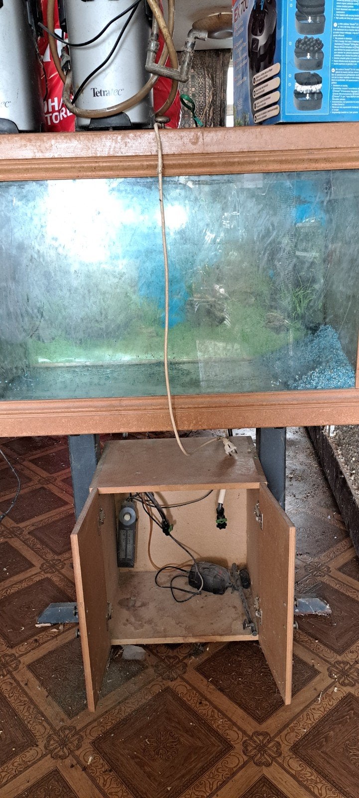 aquarium, Dieren en Toebehoren, Vissen | Aquaria en Toebehoren, Ophalen, Gebruikt, Leeg aquarium