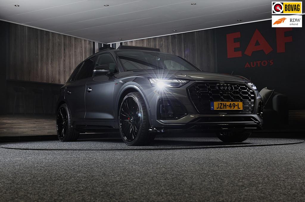 Audi Q5 55 TFSI e Quattro SQ5 Look / Massage / 360 Camera /, Auto's, Audi, Automaat, Gebruikt, Euro 6, 4 cilinders