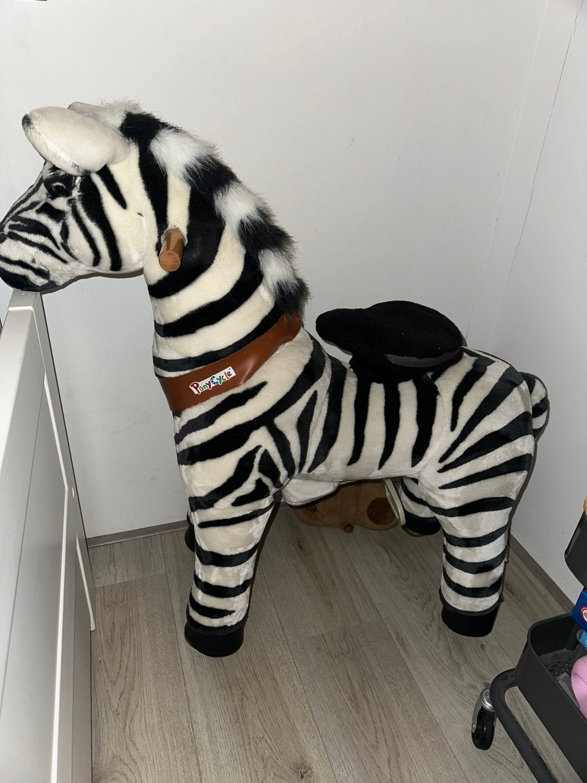 Ponycycle zebra hobbeldier, Ophalen, Zo goed als nieuw