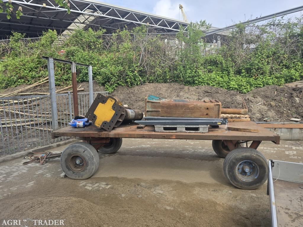 Landbouw kar platewagen schamel landbouwwagen, Niet opgegeven, -, Niet opgegeven