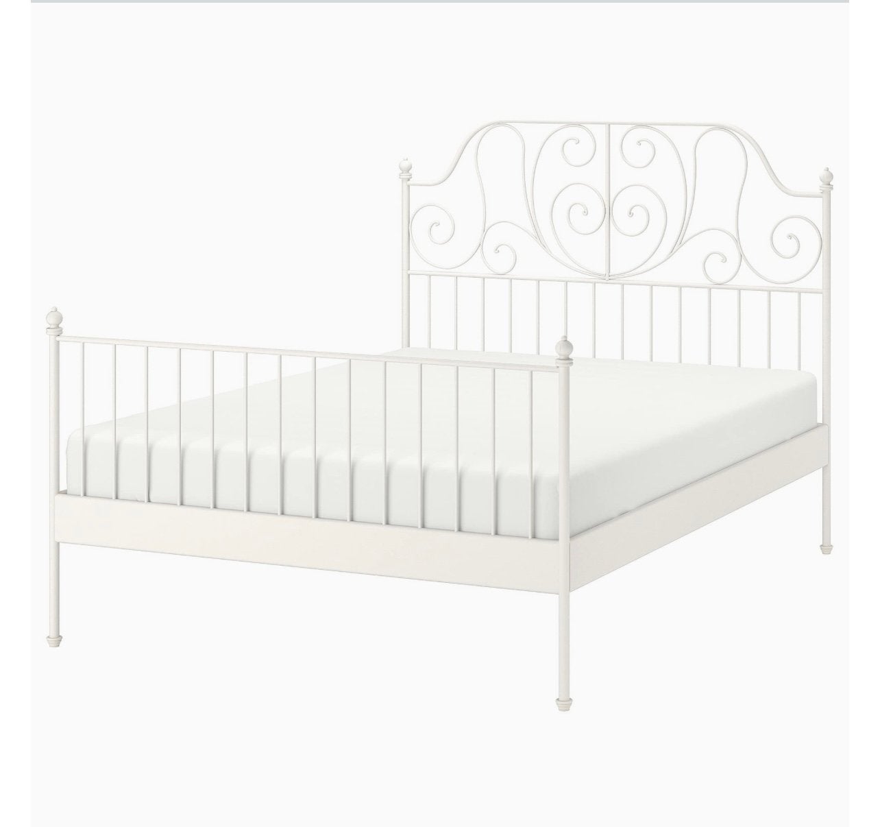 Romantisch bed, Ophalen, Tweepersoons, 140 cm, Zo goed als nieuw