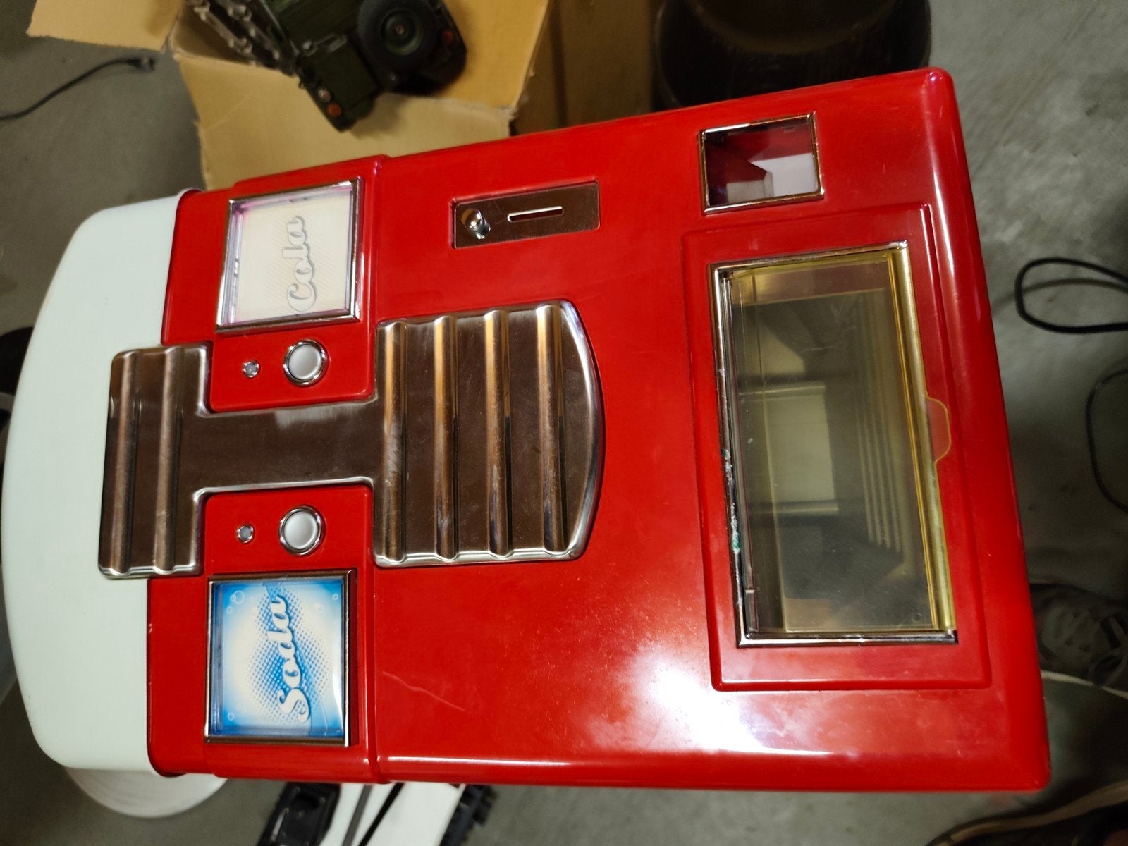 Vintage Coca-Cola/Soda automaat - Decoratie, Verzamelen, Ophalen, Gebruikt
