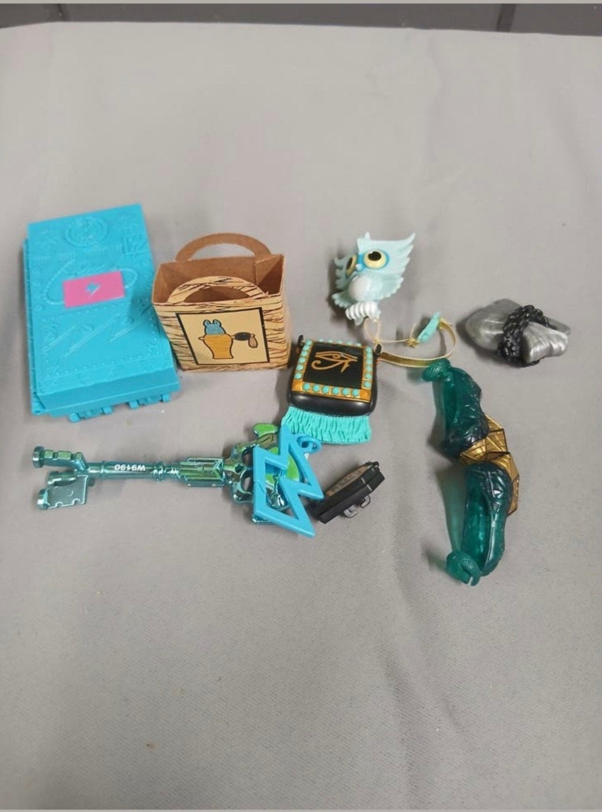 Monster High Cleo De Nile Accessoires Set, Ophalen of Verzenden, Gebruikt