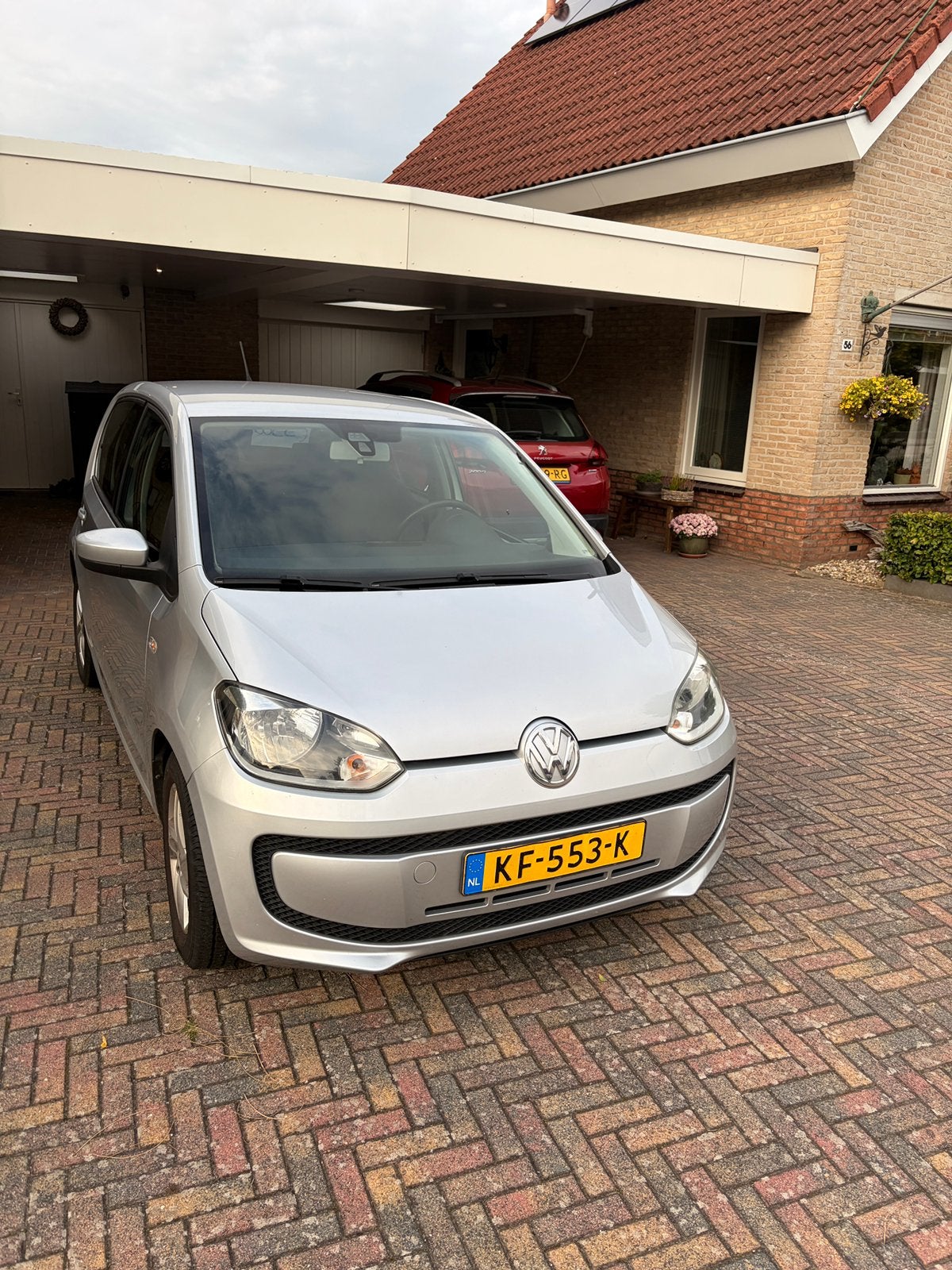 Volkswagen up! 1.0 44KW/60PK  5- DRS 2016 Grijs, Auto's, Voorwielaandrijving, Up!, 840 kg, 4 stoelen