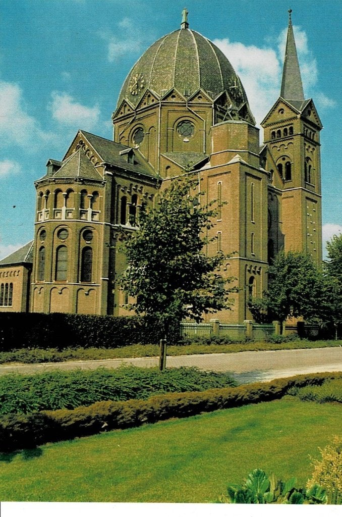 Lierop, Kerk, Verzamelen, Ansichtkaarten | Nederland, Ophalen of Verzenden, Ongelopen, Noord-Brabant