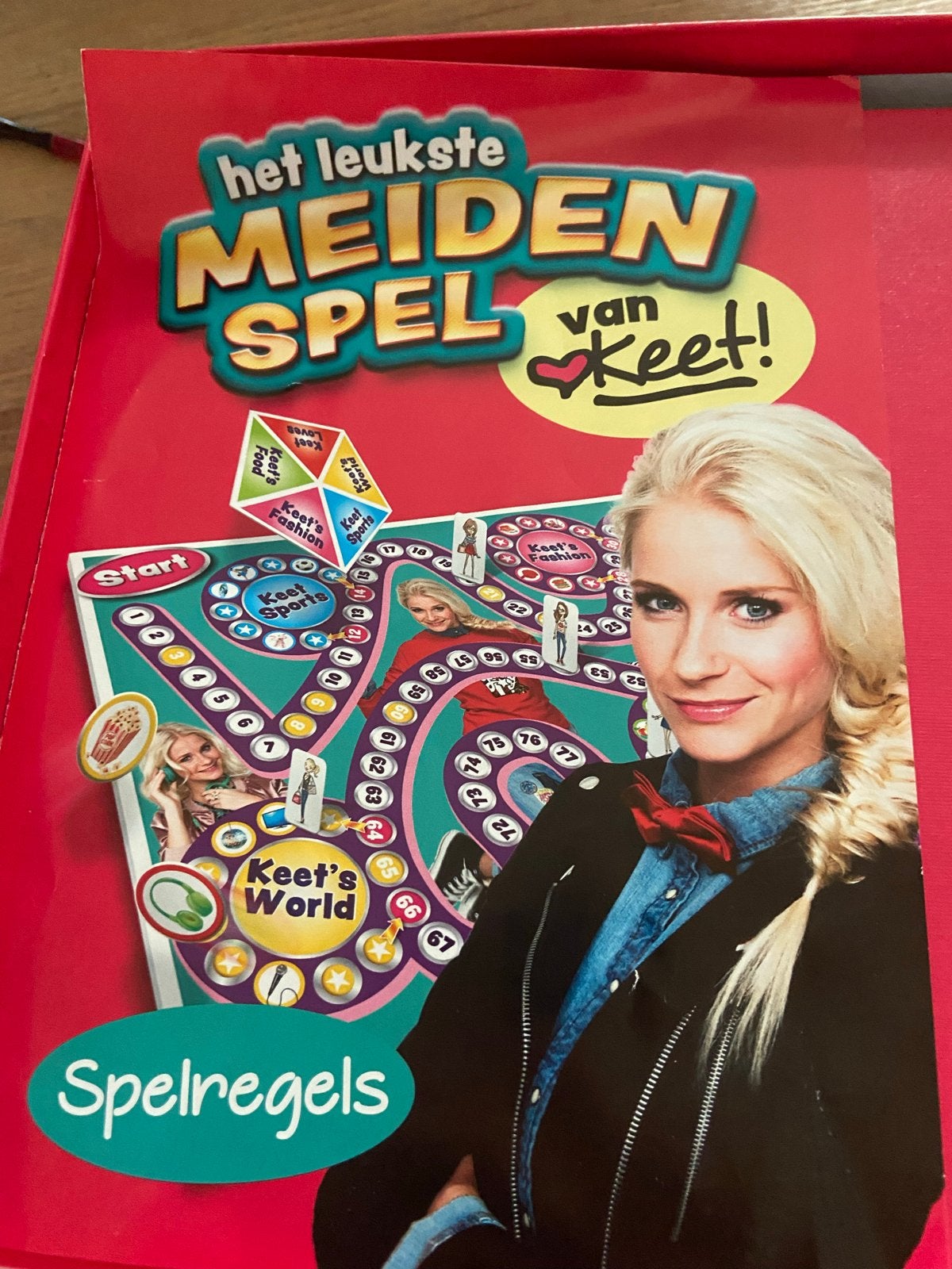 Het Leukste Meidenspel van Keet! - Zo goed als nieuw, Drie of vier spelers, Ophalen, Zo goed als nieuw