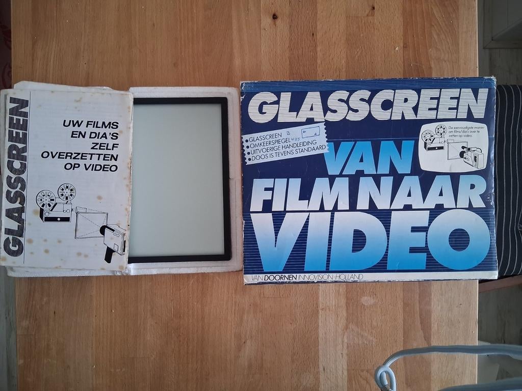 Glasscreen: Films en dia's overzetten op video, Ophalen, Gebruikt, Overige typen