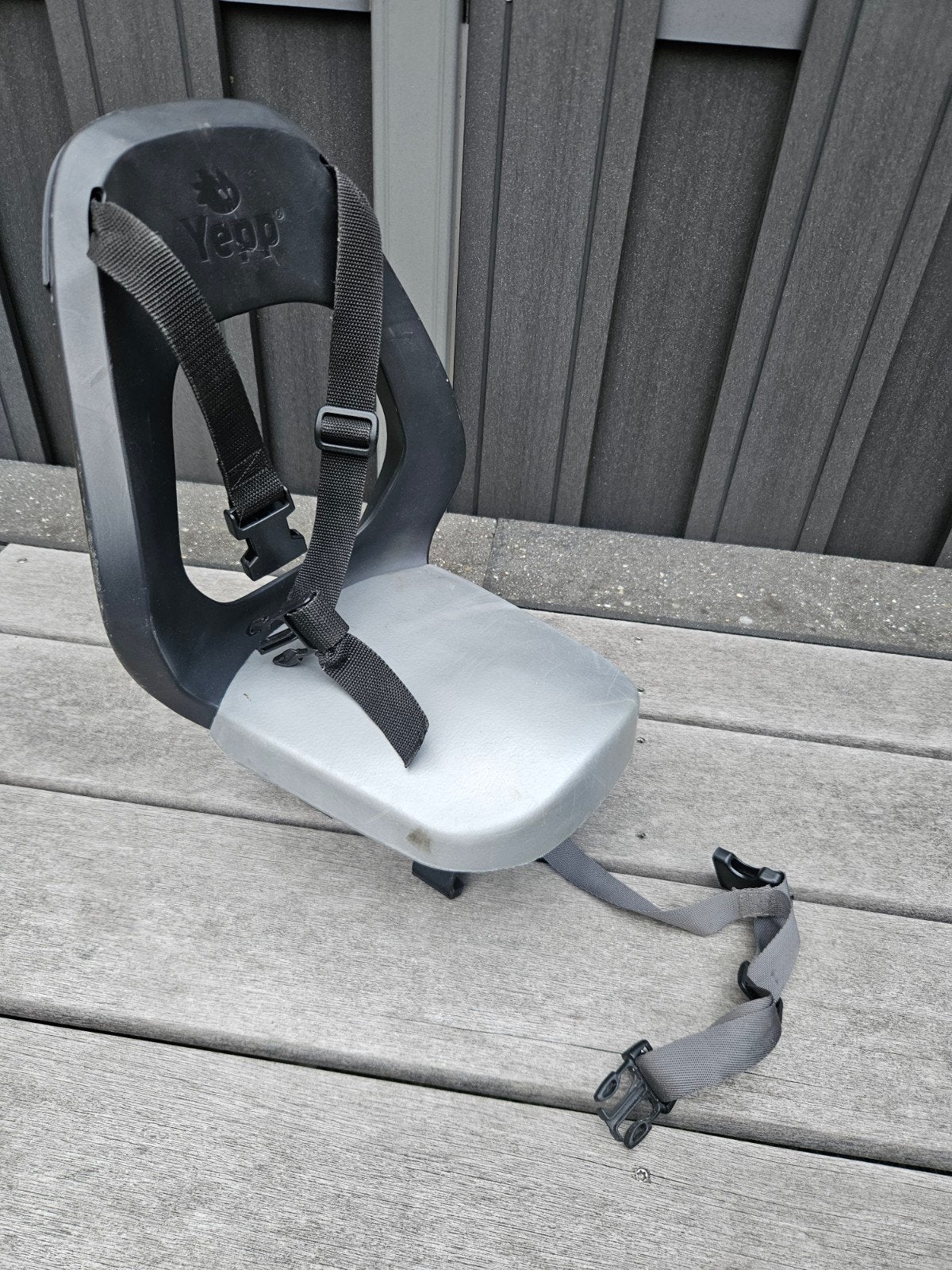 Yepp junior Achterzitje, Fietsen en Brommers, Fietsaccessoires | Fietsstoeltjes, Gebruikt, Achterzitje, 15 t/m 36 kg, Ophalen of Verzenden