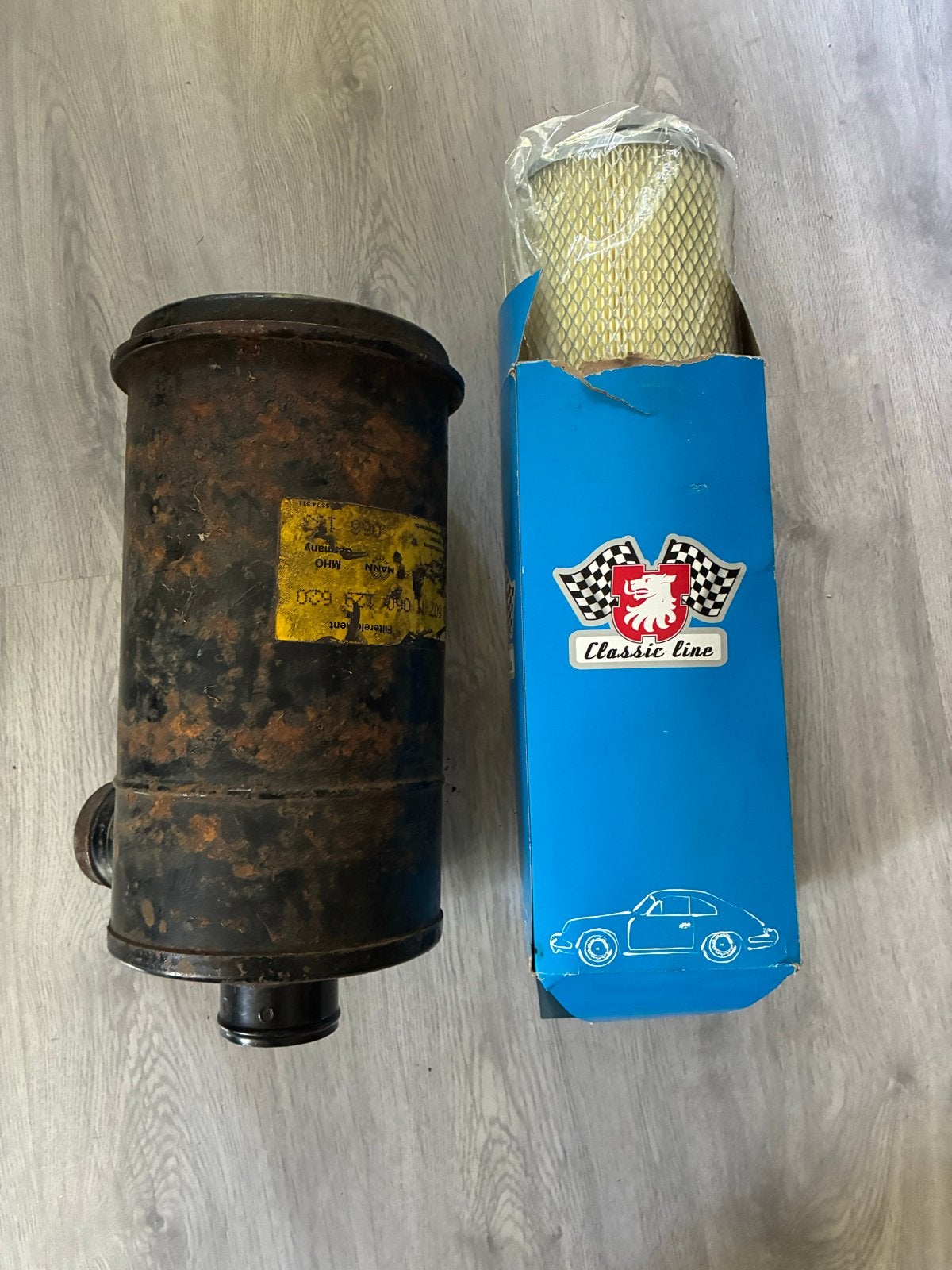 Luchtfilter en huis voor VW T1- T2- T3 - kever Nieuw filter, Ophalen of Verzenden, Gebruikt, Volkswagen