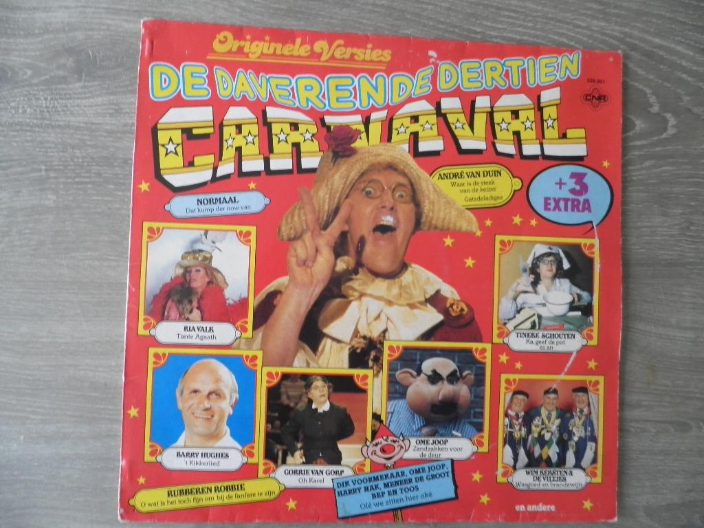 De daverende 13, carnaval + 3 extra, Gebruikt, Inclusief binnenhoes, Ophalen of Verzenden, Overige genres